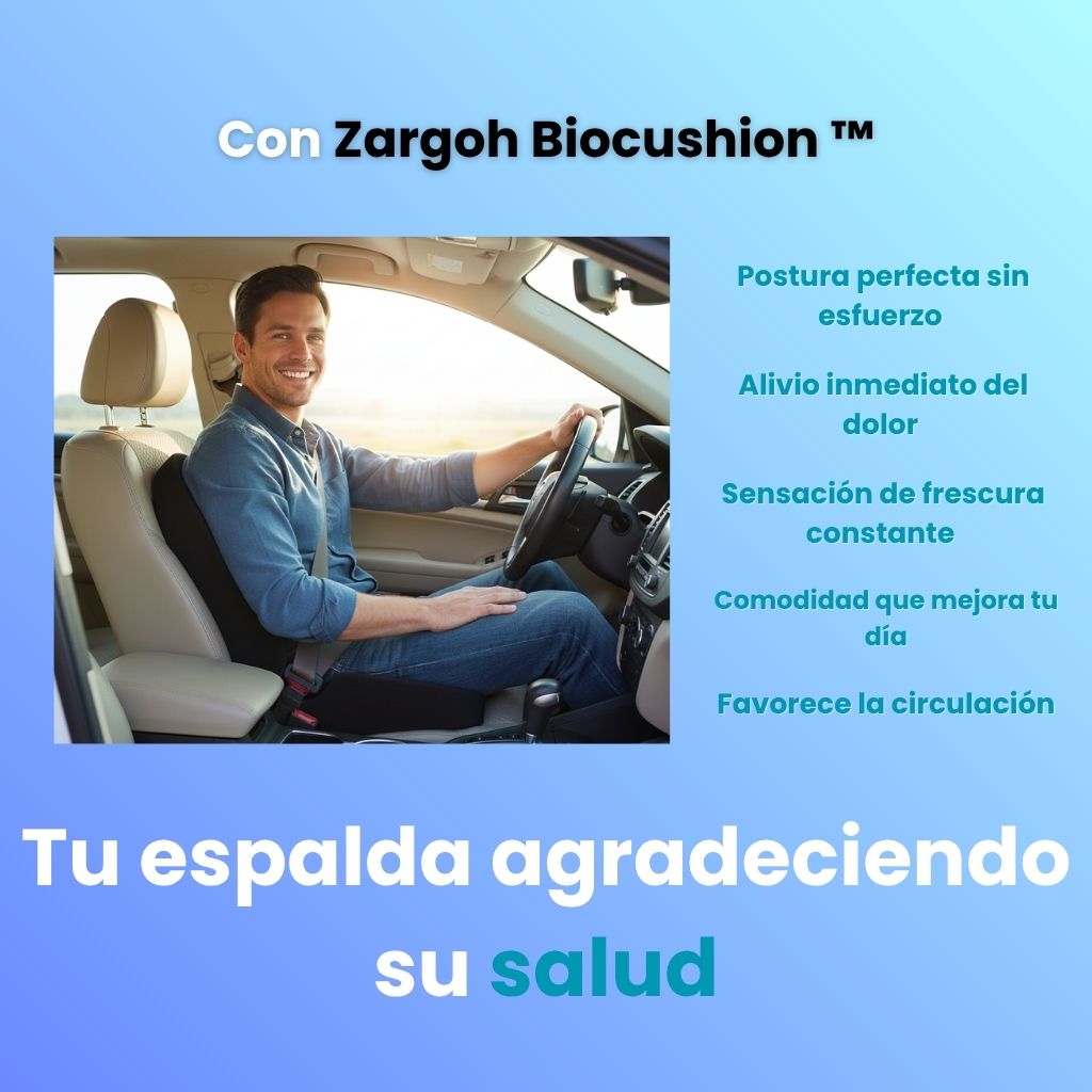 Zargoh Biocushion™ Almohada Ortopédica Gel Memory Foam