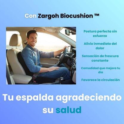 Zargoh Biocushion™ Almohada Ortopédica Gel Memory Foam
